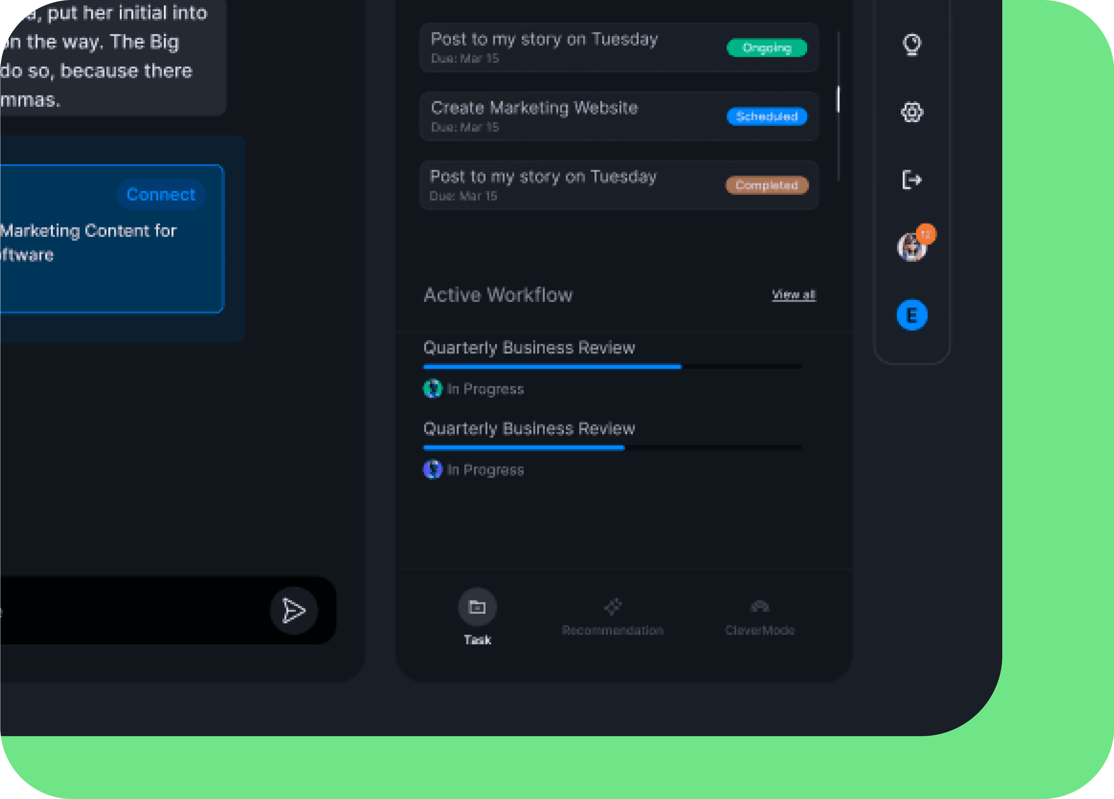 Autonomous AI workflows